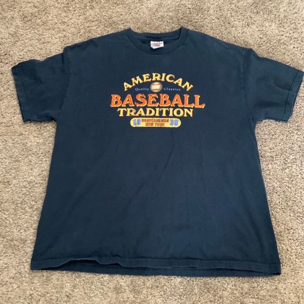 Vintage Y2K American Baseball Tradition, Cooperstown New York